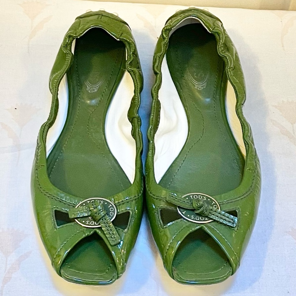 Authentic Tod’s Peep Toe Shoes
